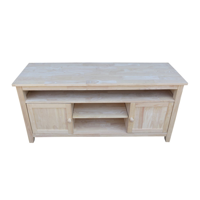 Loon Peak® Ramapo Solid Wood TV Stand for TVs up to 65" & Reviews Wayfair